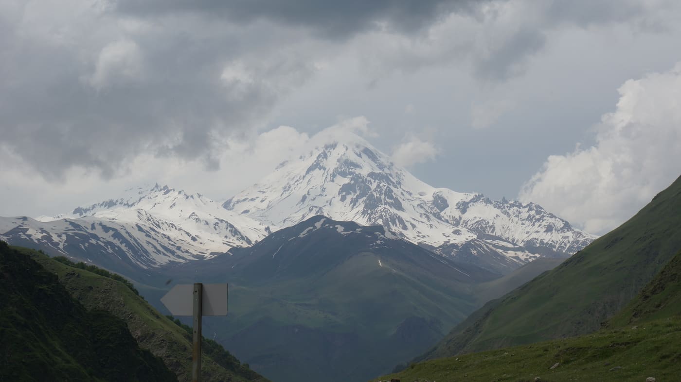 Mount Kazbek, Stepantsminda — shared by Avi Mizrahi