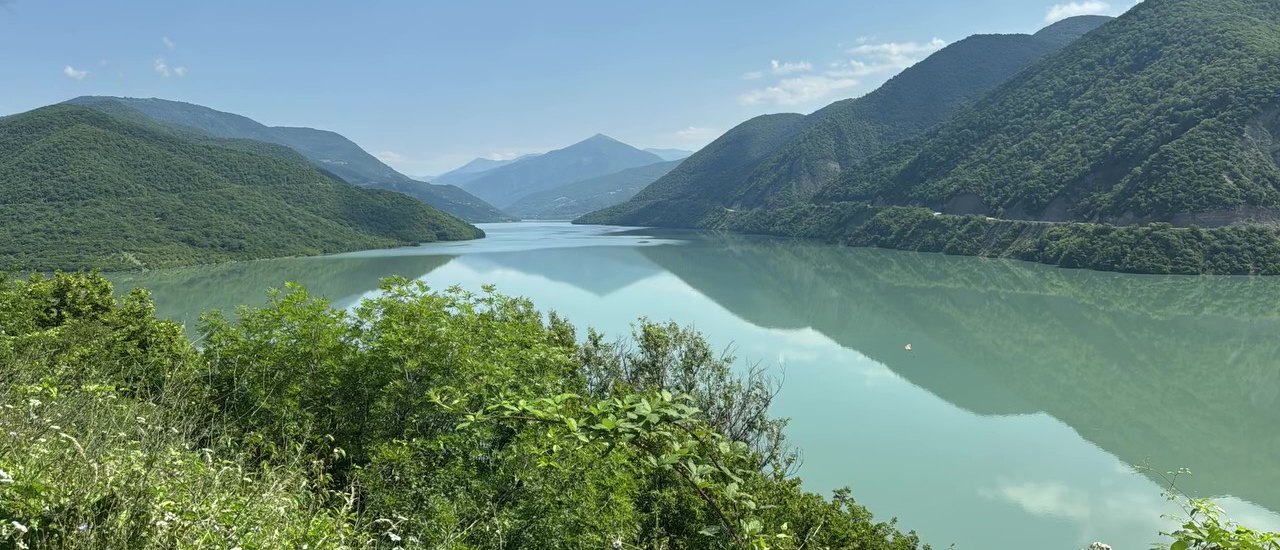 Zhinvali Reservoir — shared by Plan Your Trip to Georgia