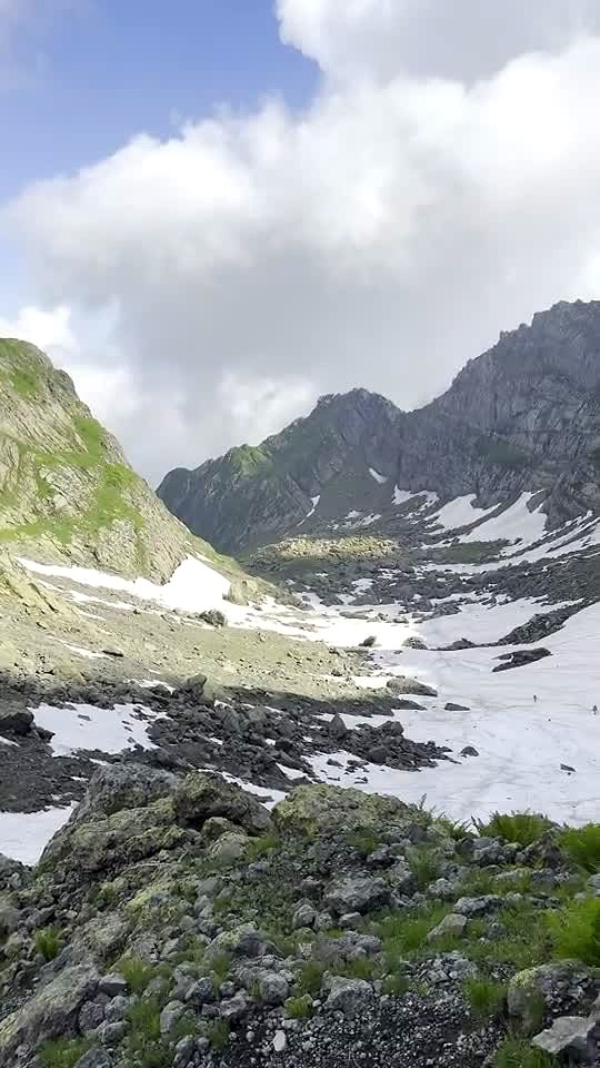 Snow pass, Chaukhi, Kazbegi — shared by Plan Your Trip to Georgia