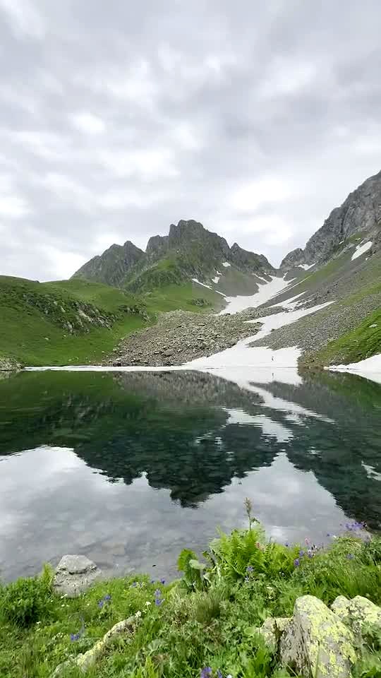 Chaukhi Lake, Kazbegi — shared by Plan Your Trip to Georgia